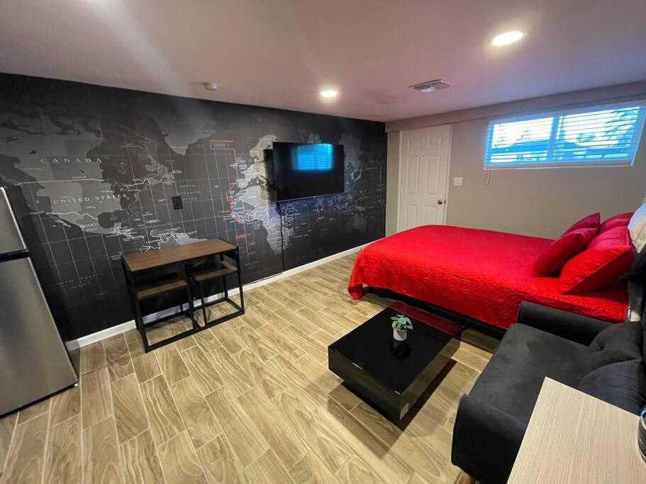 New Midtown Modern Studio With Backyard Phoenix Zewnętrze zdjęcie